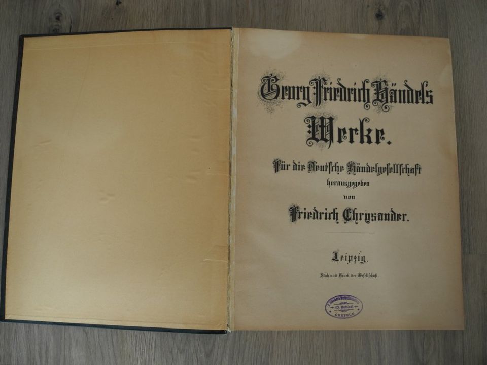 G. F. Händel's Werke Antiquariat in Kirchheim unter Teck