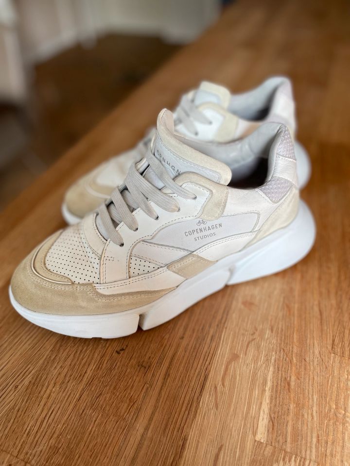 Copenhagen Sneaker Gr. 38 weiß/beige in Pohlheim