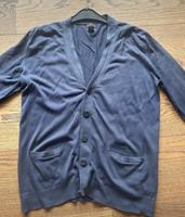 Hochwertiger  Cardigan  Strickjacke dunkelblau Seide H&M Wandsbek - Hamburg Bergstedt Vorschau