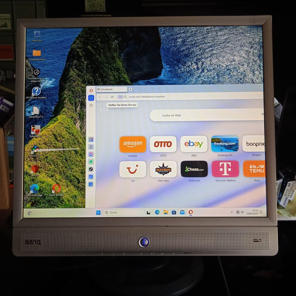 Computer i5, 8GB Ram SSD, Monitor Tastatur Windows10 in Radbruch