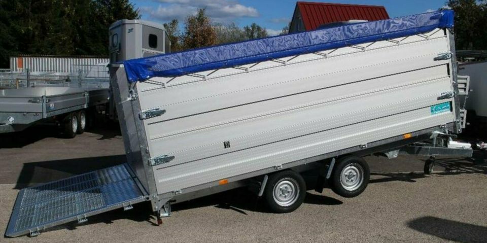 TwinTrailer Anhänger TT 35-40 Rückwärtskipper Fahrzeugtransporter in Weiden (Oberpfalz)