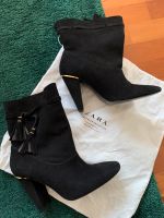 Zara  Veloursleder eder Stiefel 40 Stiefeletten Schuhe schwarz Berlin - Dahlem Vorschau