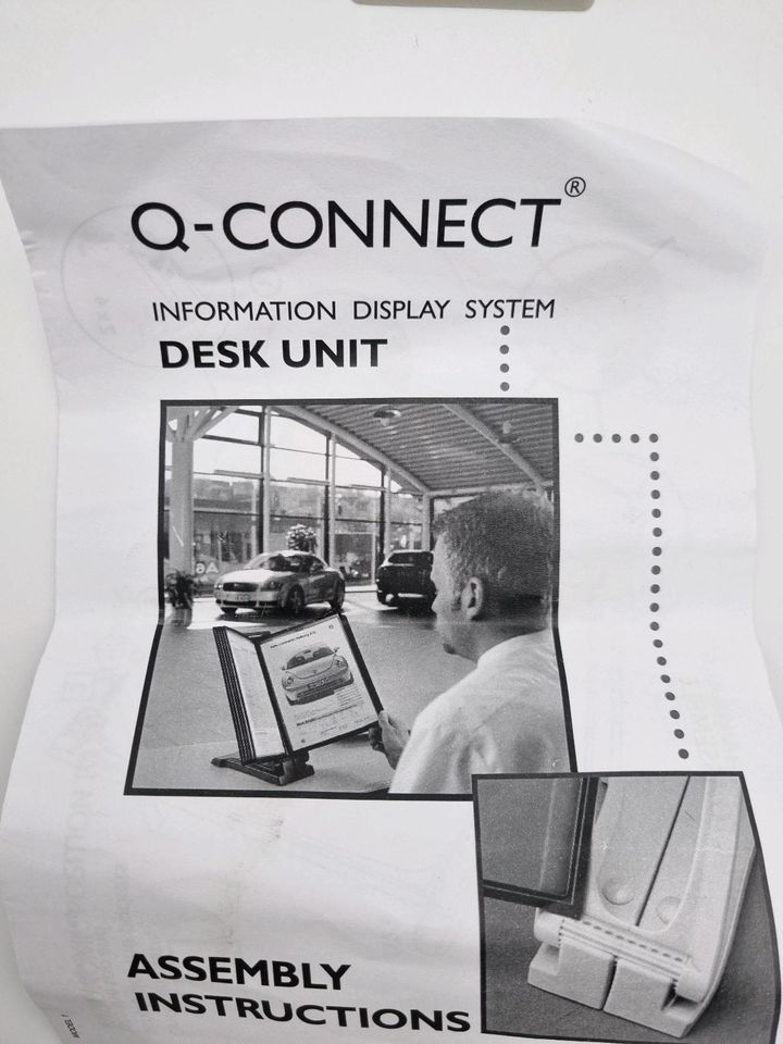 Q Connect Schreibtisch Sichttafelsystem Sichttafel System in Vettweiß