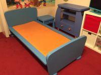 Ikea Kinderzimmer Mammut Kinderbett TV - Kommode Nachttisch blau Thüringen - Mühlhausen Vorschau