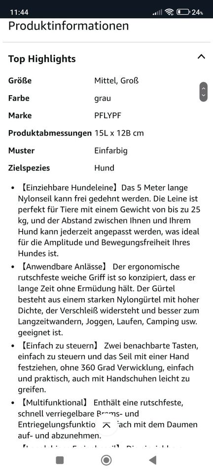 Leine für kleine Hunde - neu in Nürnberg (Mittelfr)