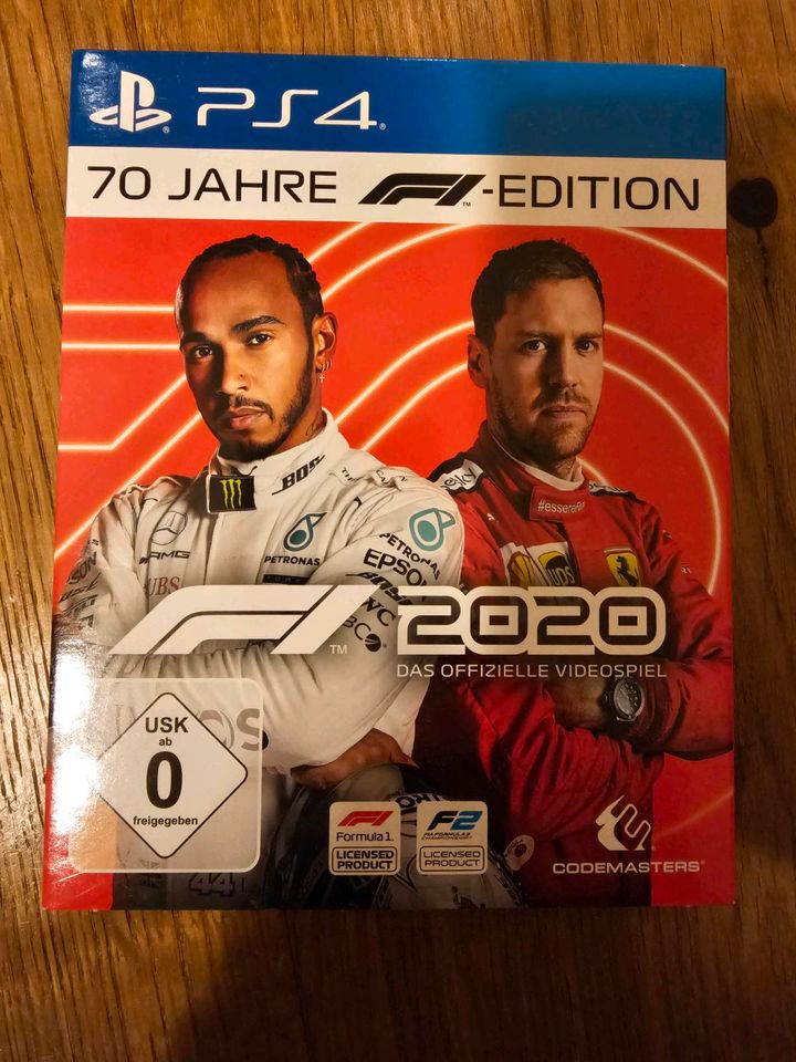 F1 2020 PS4 - Neuwertiger Zustand in Feldkirchen-Westerham