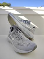 Nike Epic React Flyknit Grey Womens Niedersachsen - Braunschweig Vorschau