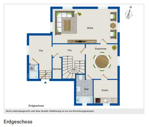Fast Bezugsfertiges Zweifamilienhaus mit viel Potenzial! in Mohlsdorf