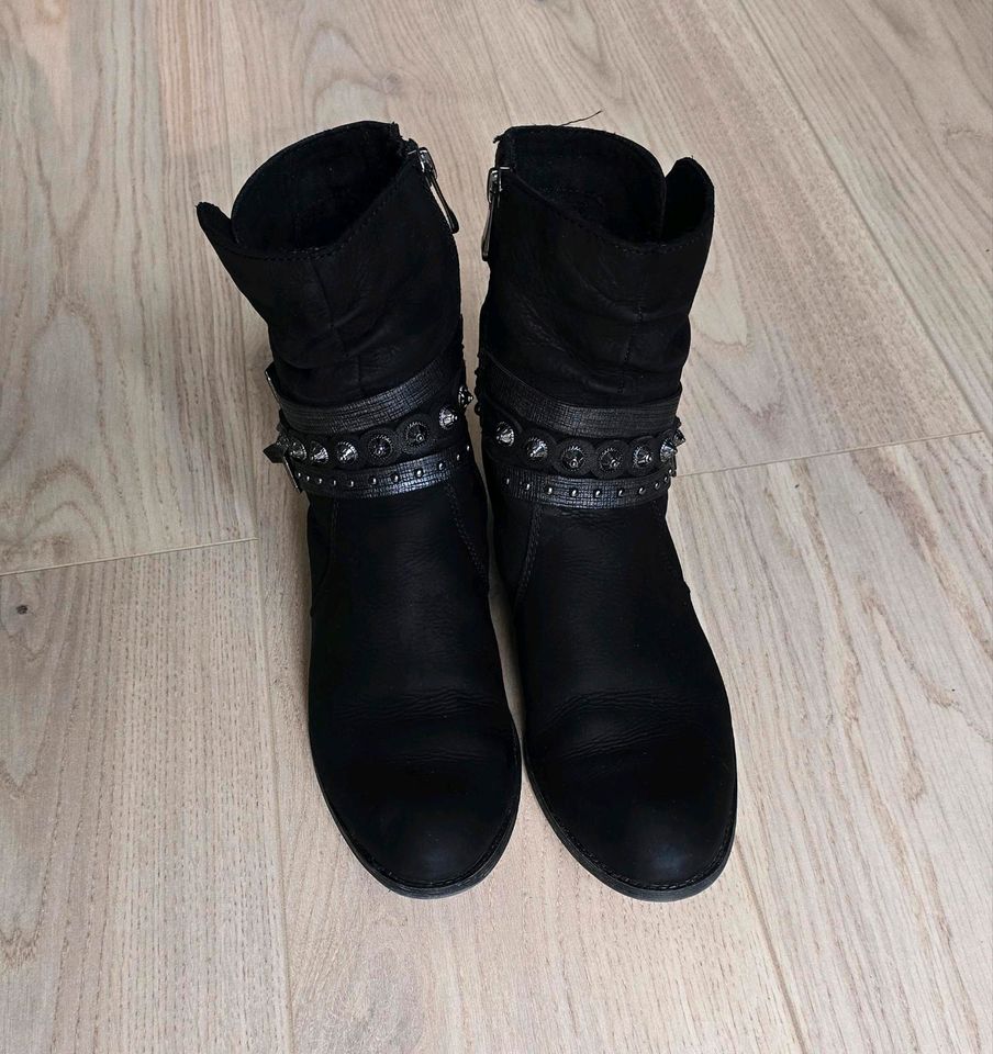 Stiefeletten Stiefel Marco Tozzi schwarz Größe 39 in Bad Oldesloe