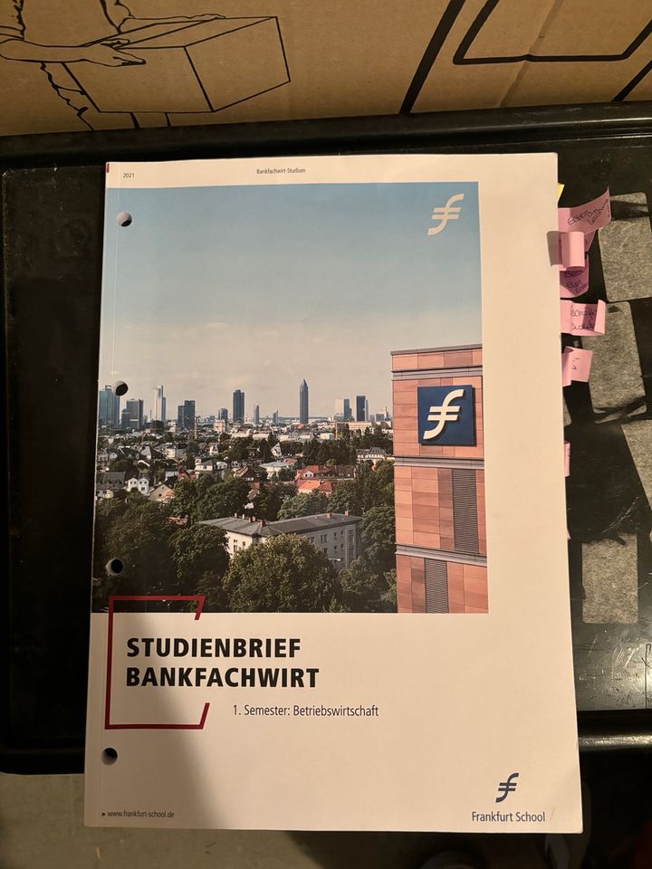 Bankfachwirt Semester 1-4 komplett Studienmaterial FS in Frankfurt am Main