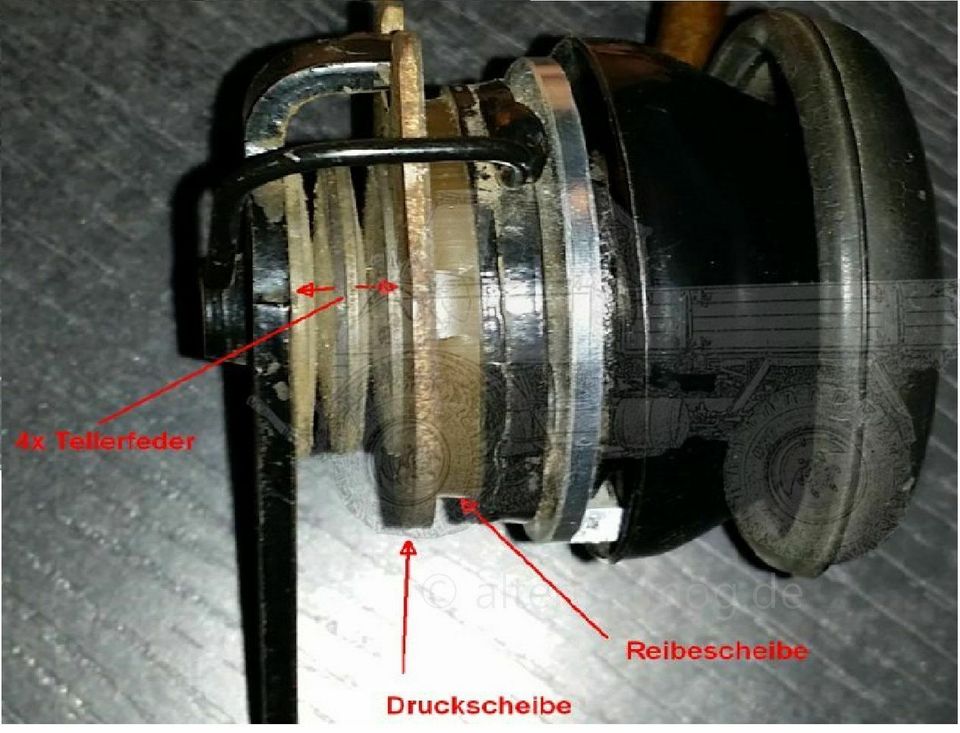 Feder Handgas Standgas Regulierung Unimog 406,403,413,416,421 in Rothselberg