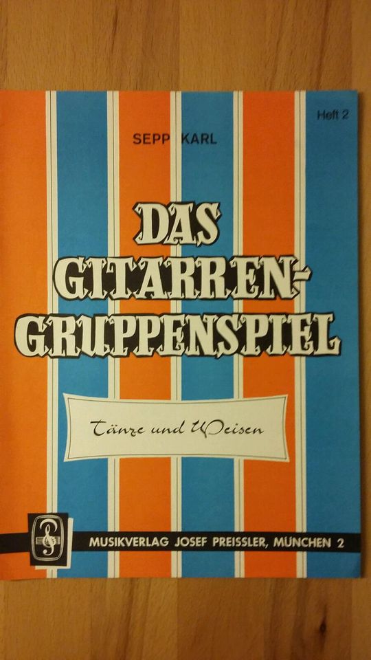 Sepp Karl Das Gitarren-Gruppenspiel Tänze und Weisen in Sinsheim