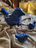 Keramik Vögel , blau, Garten, Terrasse Bayern - Pappenheim Vorschau