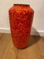 Scheurich Vase Bodenvase Vintage 1970 orange Nordrhein-Westfalen - Netphen Vorschau