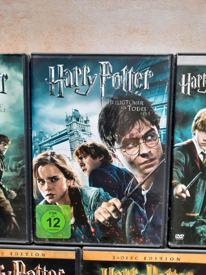 DVDs Harry Potter 7 Stück im Paket in Baesweiler