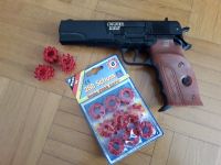 Pistole, Spielzeugpistole, Faschingspistole, mit Munition Bayern - Thannhausen Vorschau