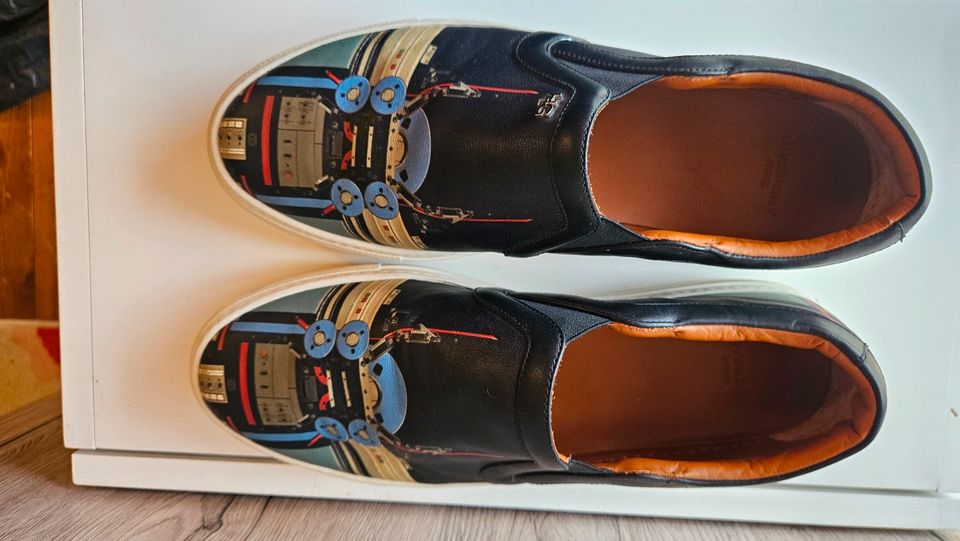 GIVENCHY PARIS Slipper Mokassins Slip-On Schuhe Multicolor ! in Griesstätt