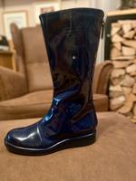 Emporio Armani Lackleder Stiefel Damen, Gr. 37 Bayern - Auerbach Vorschau