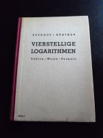 DDR Schulbuch, Vierstellige Logarithmen,gebunden,DDR 1961 Rostock - Dierkow Vorschau