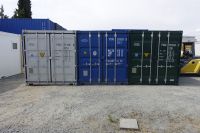 20 Fuß Seecontainer RAL 7035/5010/6005, Bruttopreis angegeben Hessen - Groß-Gerau Vorschau