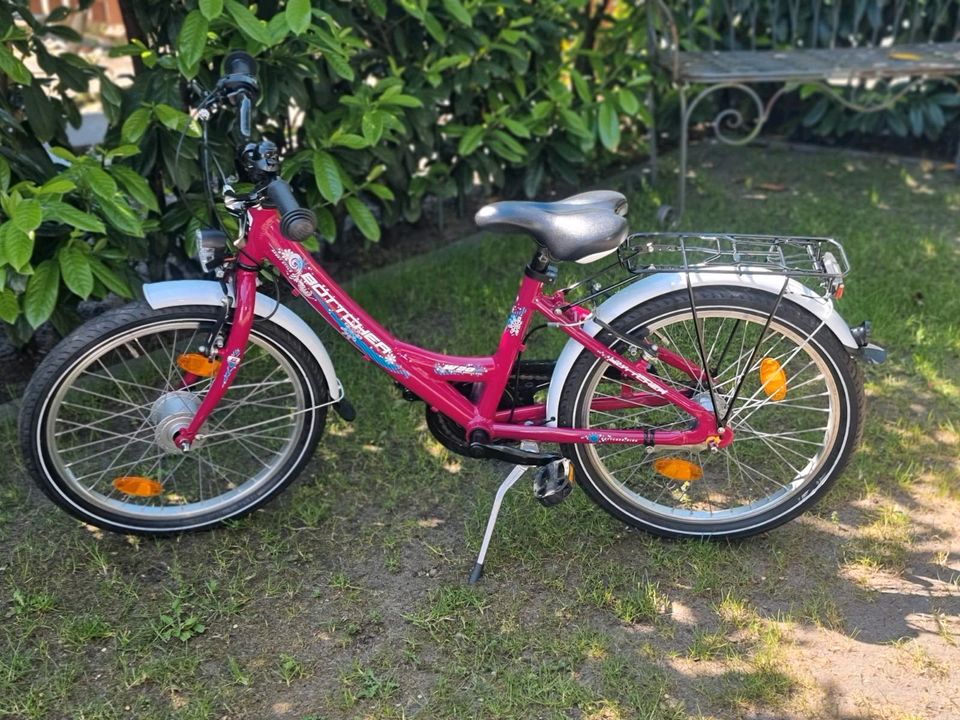 Böttcher Fahrrad 20 Zoll pink-weiß in Wedel