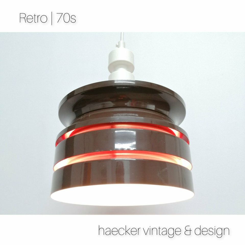 Lampe zu mid century 60er 70er space age danish design teak retro in Berlin