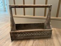 Holztablett / Zeitungsständer / Korb Shabby Chic / Landhausstil Nordrhein-Westfalen - Tecklenburg Vorschau