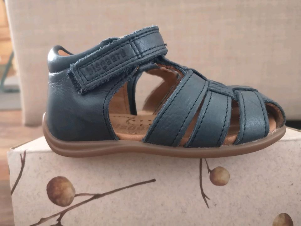 Bisgaard Sandalen Leder blau Gr. 21 wie neu  in Frankfurt am Main