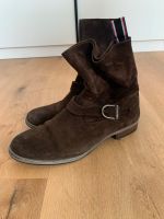 Tommy Hilfiger Stiefeletten Gr. 38 Damen Stiefel Wildleder Bayern - Mömbris Vorschau