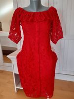 Spitzenkleid rot ZARA - M 38 - Kleid Spitze Abendkleid Rock Sachsen - Ostrau Vorschau