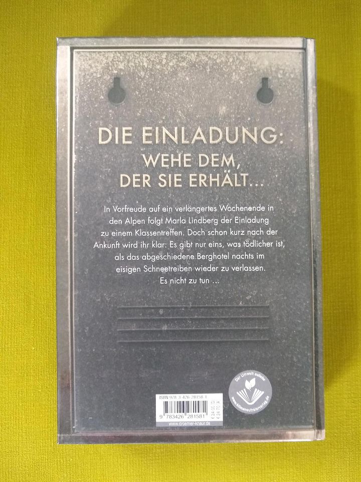 Fitzek - Die Einladung - Hardcover in Bayreuth