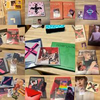 TXT Kpop Alben Sammlung mit PC Inclutions wie neu komplettes Set Thüringen - Neuhaus Vorschau