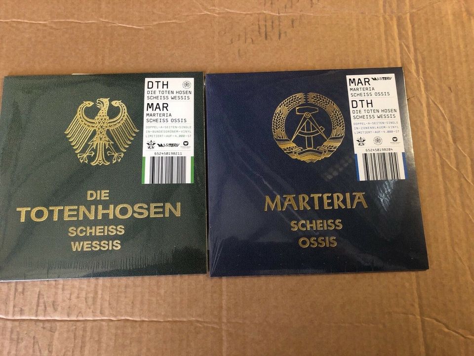 Limitiert!!! Scheiss Wessis Scheiss Ossis Toten Hosen Marteria in Heroldsbach