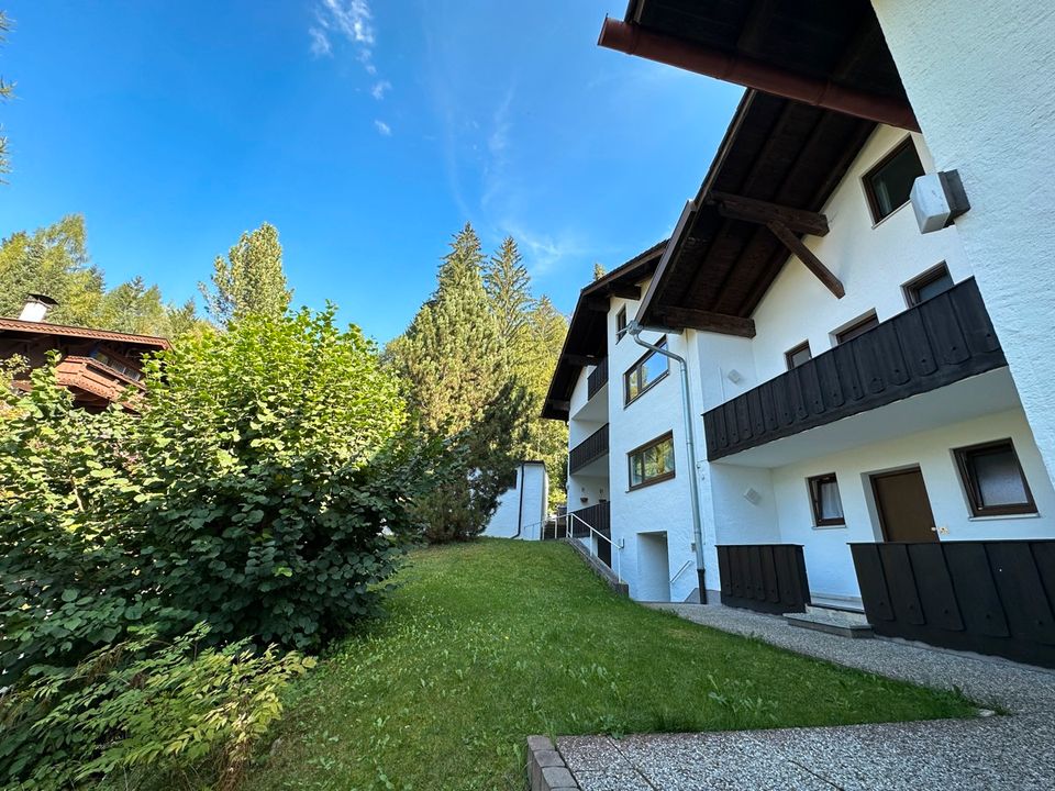 Attraktives Appartement mit Panoramablick auf den Ort  - Mittenwald - ruhige Lage am Karwendelmassiv in Mittenwald