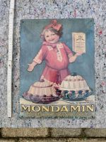 Blechschild Reklame Magnet Schild,Mondamin, Kolonialwaren Borsdorf - Panitzsch Vorschau