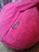 Sitzsack Fluffy Sitting Point pink Gr. L 90X70 CM Sachsen-Anhalt - Magdeburg Vorschau