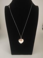 925 Silber Halskette mit Herz Anhänger ca 46,0 cm Artnr.K.0518 Bayern - Amberg Vorschau