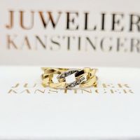 19973 Ring Kettenglieder Brillanten750 18 Karat Gold Gr.55 17,5mm Baden-Württemberg - Donaueschingen Vorschau