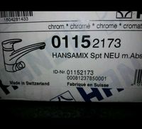 Hansamix Küchen Spültisch  Armatur Hansa  chrom  Neu !! Nordrhein-Westfalen - Bottrop Vorschau