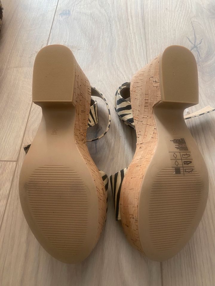 Sandalen wedges H&M NEU gr.36 in Landsberg (Lech)