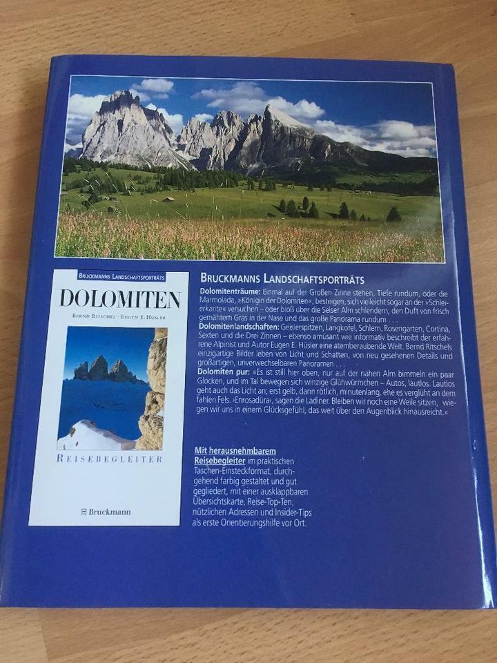 Dolomiten, Bildband und Reisebegleiter Gebundene Ausgabe 1998 in Frankfurt am Main