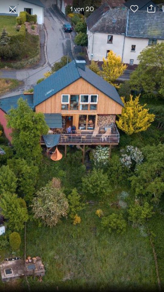 Eingezäuntes Ferienhaus im Hundeparadies Eifel in Ohlenhard