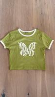 Pull & Bear Shirt Gr. L cropped grün Niedersachsen - Zeven Vorschau