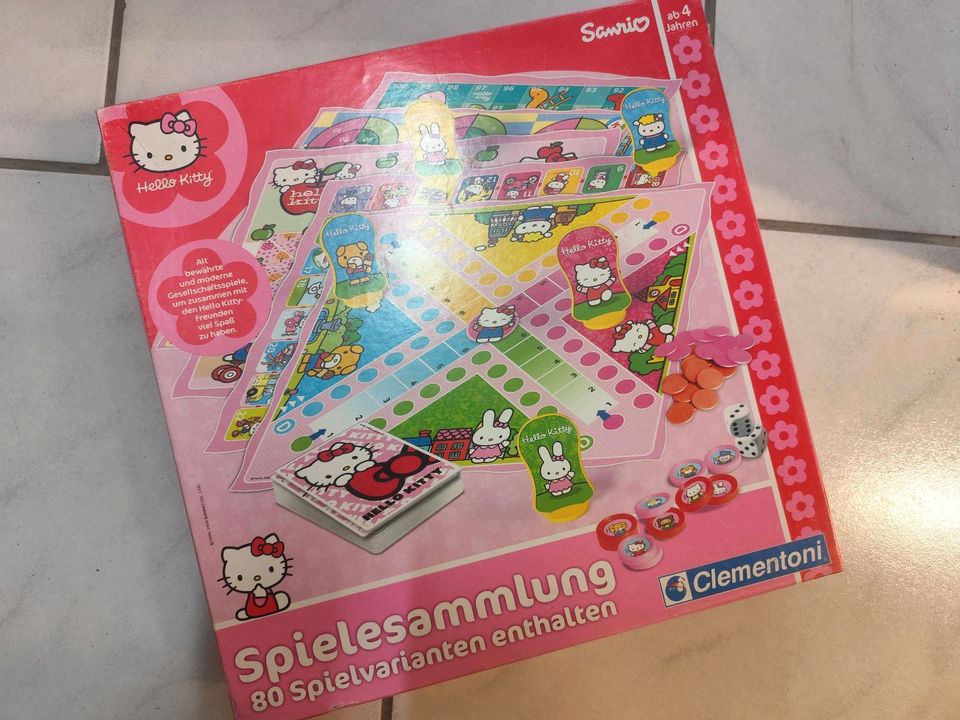 Hello Kitty Spielesammlung Brettspiel / Gesellschaftsspiel in Birkenau