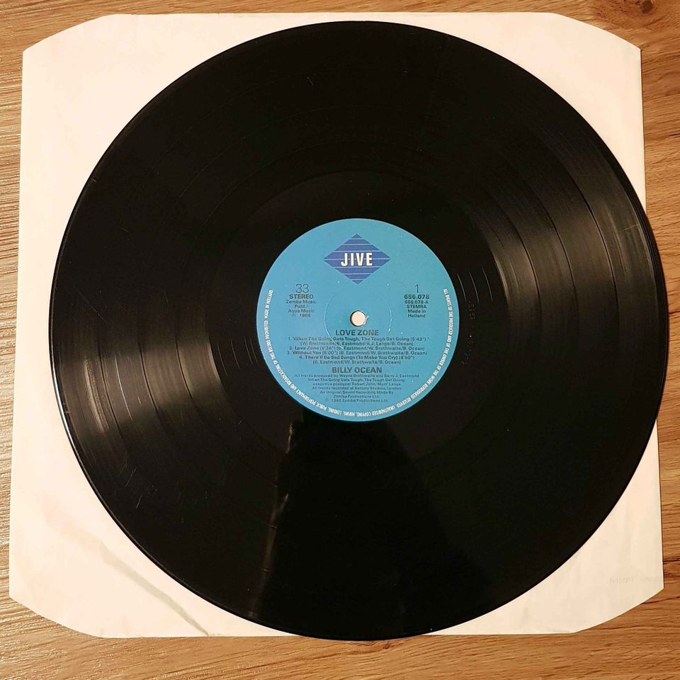 Billy Ocean - Love Zone | Synth-pop | Soul (Vinyl | Schallplatte) in Steinborn
