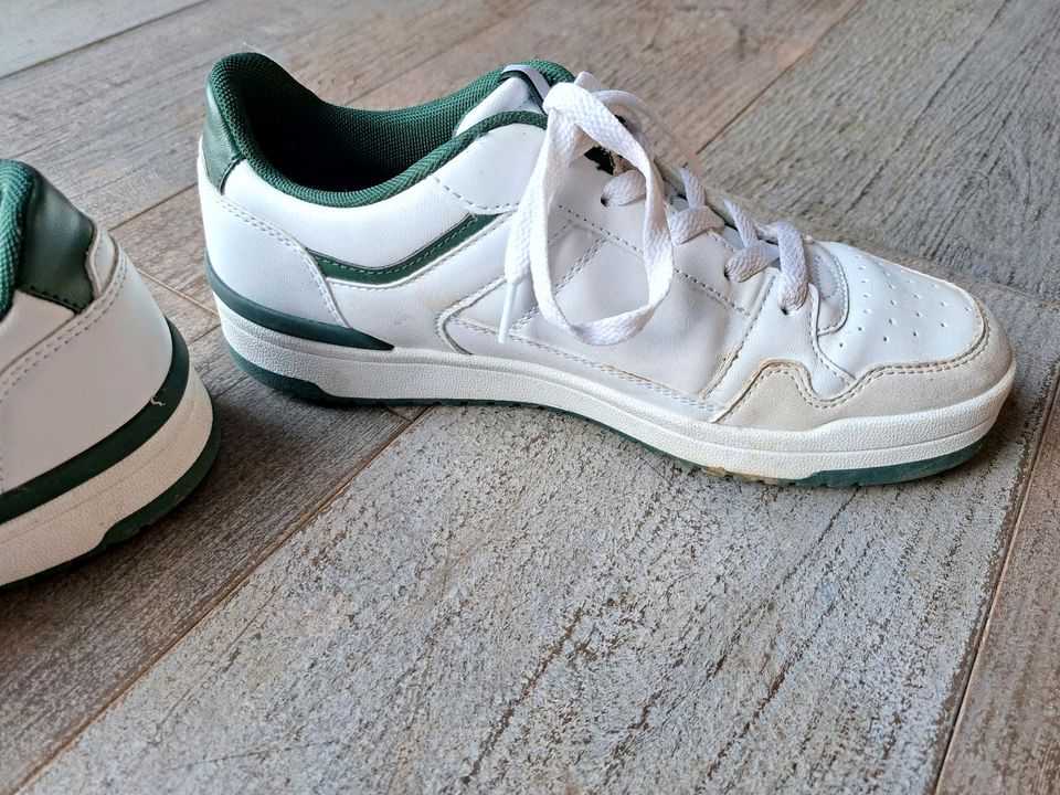 Graceland Sneakers Turnschuhe Gr. 40 weiß grün w neu  Autry flach in Göppingen