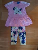 2 tlg.- Mädchen Set Legging und Kleid adidas Gr. 80 rosa/bunt Bayern - Sugenheim Vorschau