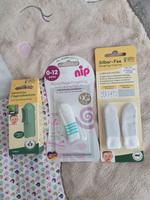 Fingerling Baby Fingerzahnbürste Mundpflege Bayern - Hof (Saale) Vorschau