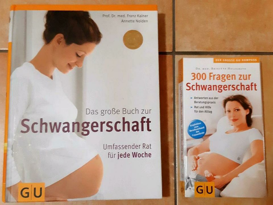 2 Bücher, 300 Fragen und das große Buch zur Schwangerschaft in Cottbus