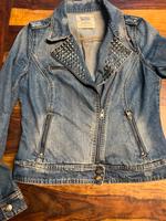 ZARA Jeansjacke im Bikerstil..GrM/L Niedersachsen - Boffzen Vorschau